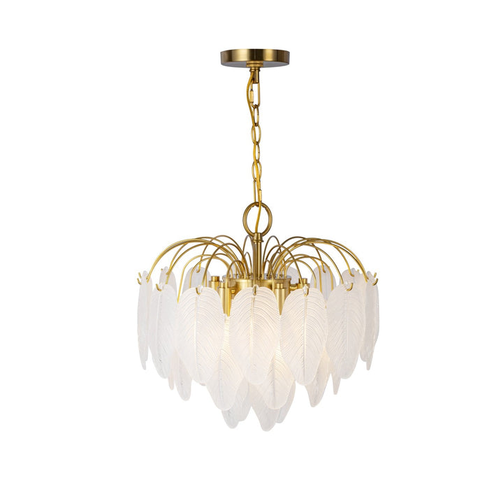 Collection 4-Light Chandelier Brushed Brass