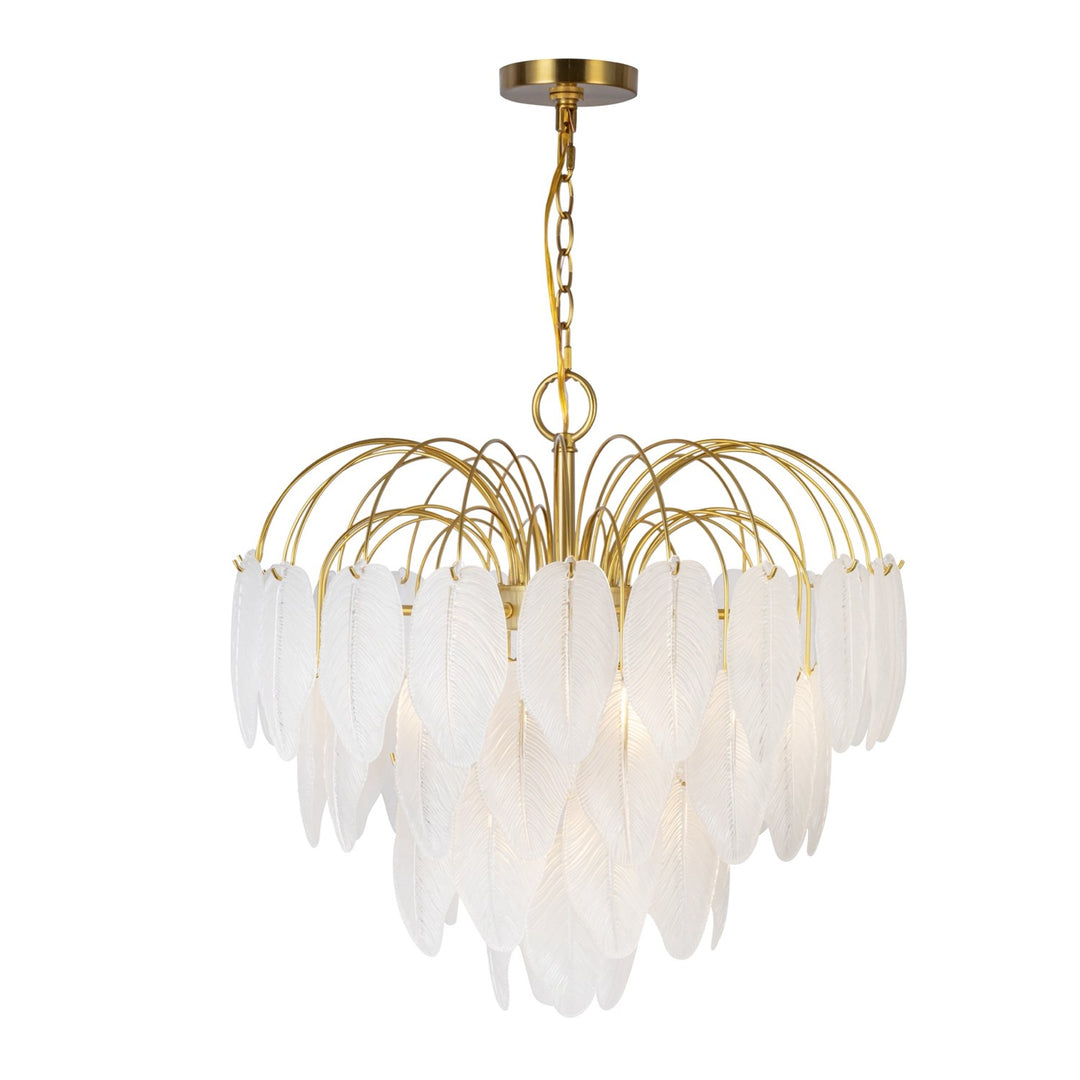 Collection 10-Light Chandelier Brushed Brass