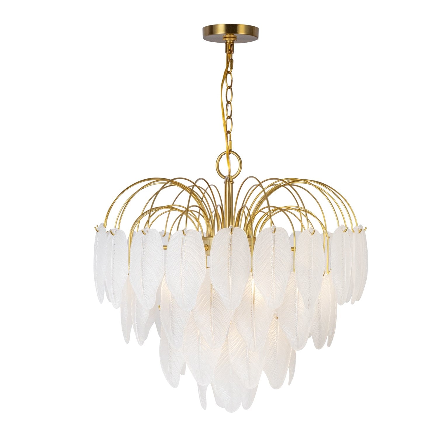 Collection 10-Light Chandelier Brushed Brass