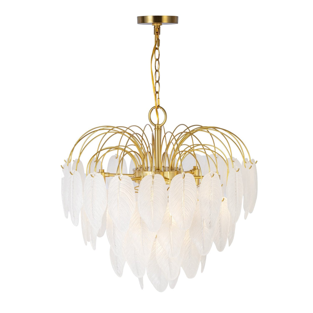 Collection 10-Light Chandelier Brushed Brass