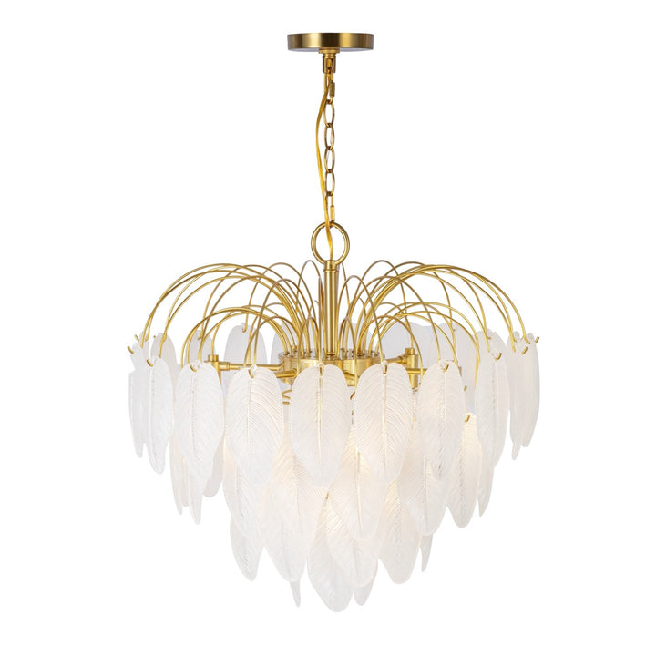 Collection 10-Light Chandelier Brushed Brass