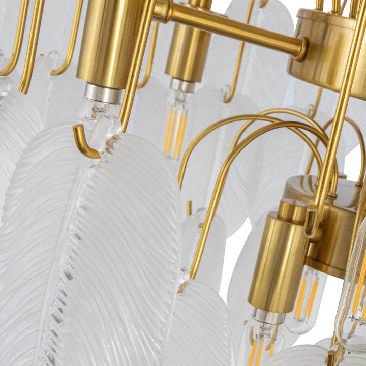 Collection 10-Light Chandelier Brushed Brass