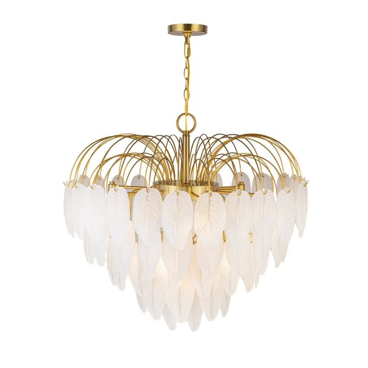 Collection 19-Light Chandelier Brushed Brass