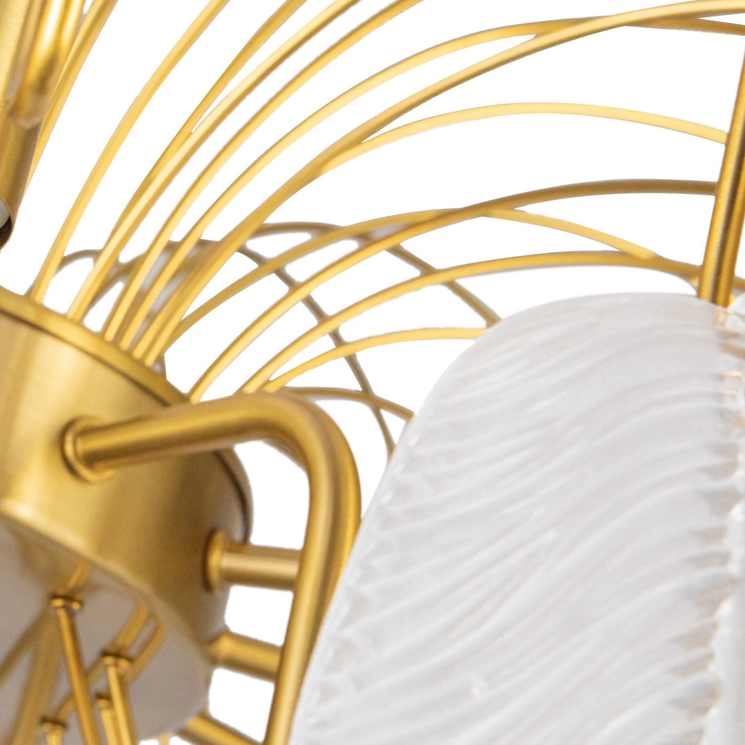 Collection 19-Light Chandelier Brushed Brass
