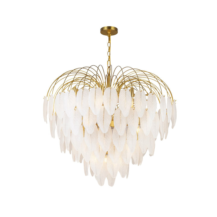 Collection 24-Light Chandelier Brushed Brass by Artcraft