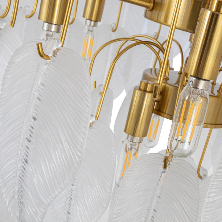 Collection 24-Light Chandelier Brushed Brass