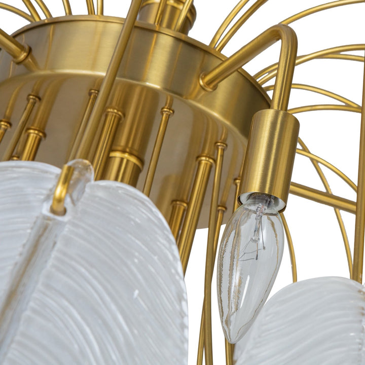 Collection 21-Light Chandelier Brushed Brass