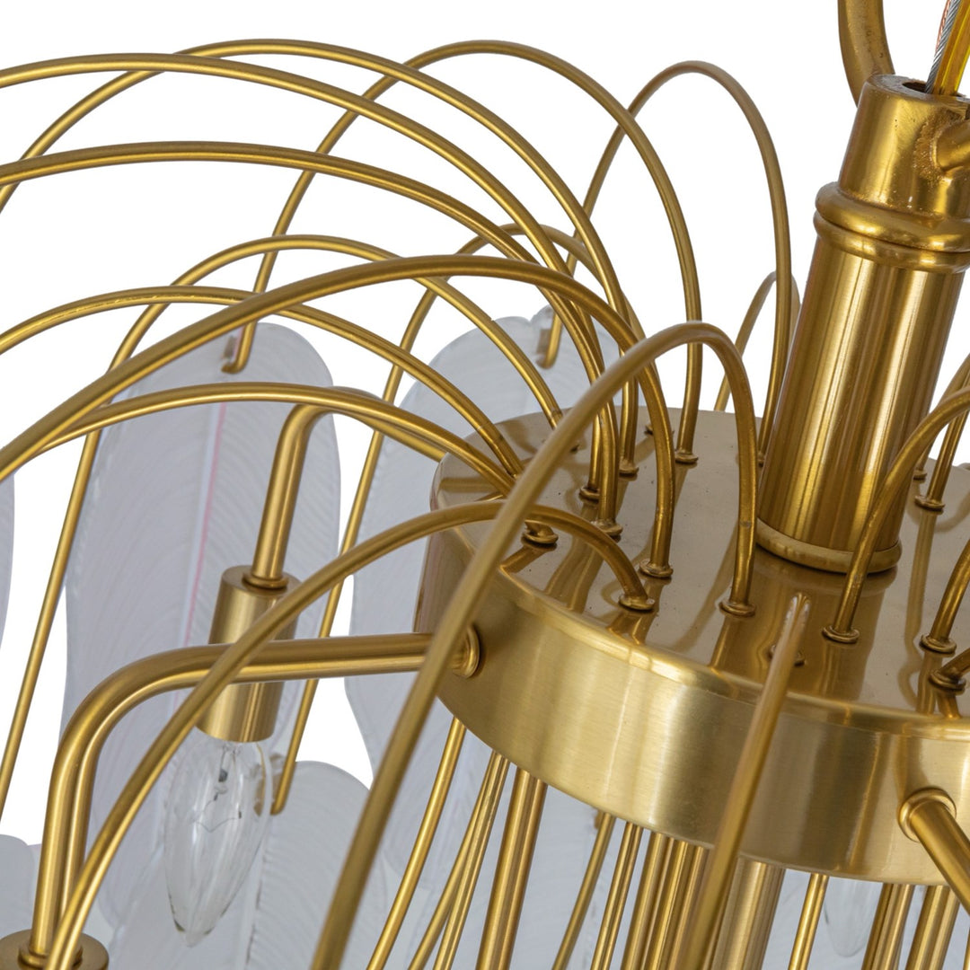 Collection 21-Light Chandelier Brushed Brass