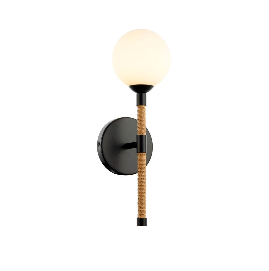Collection 1-Light Sconce Black by Artcraft