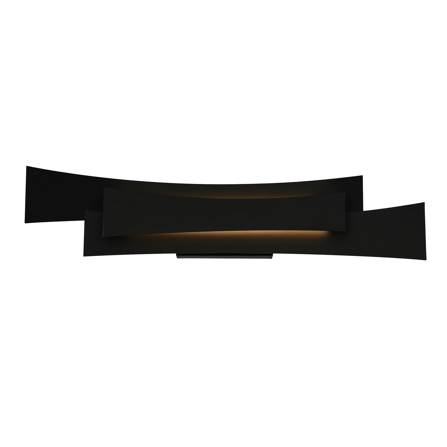 Integrated Led Black Vanity Light by CWI Lighting