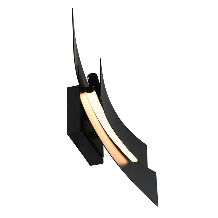 Integrated Led Black Vanity Light