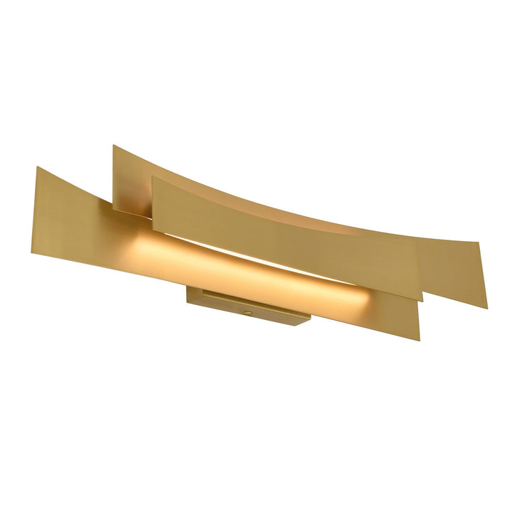 Integrated Led Brass Vanity Light