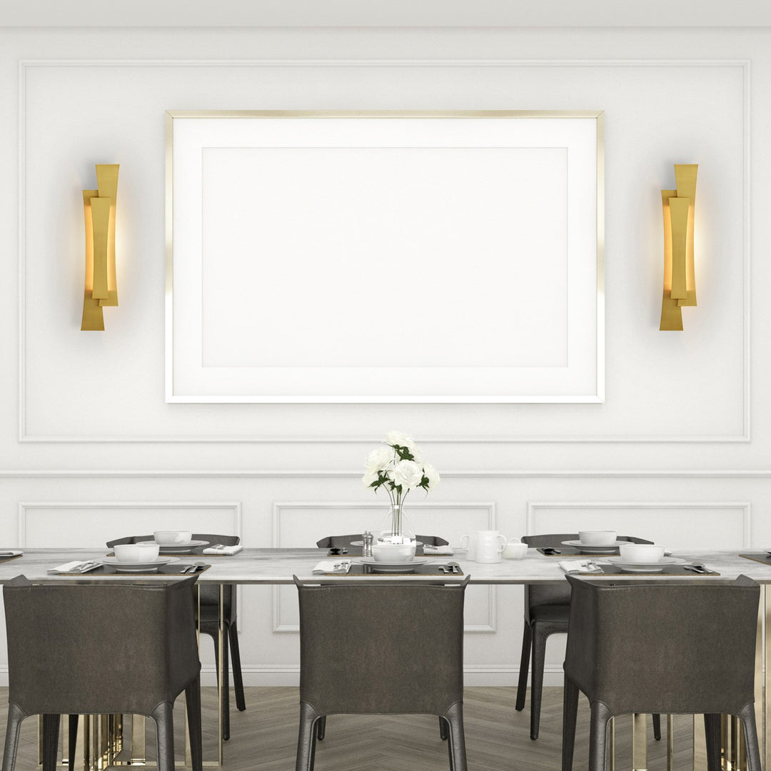 Integrated Led Brass Vanity Light