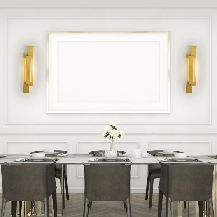 Integrated Led Brass Vanity Light