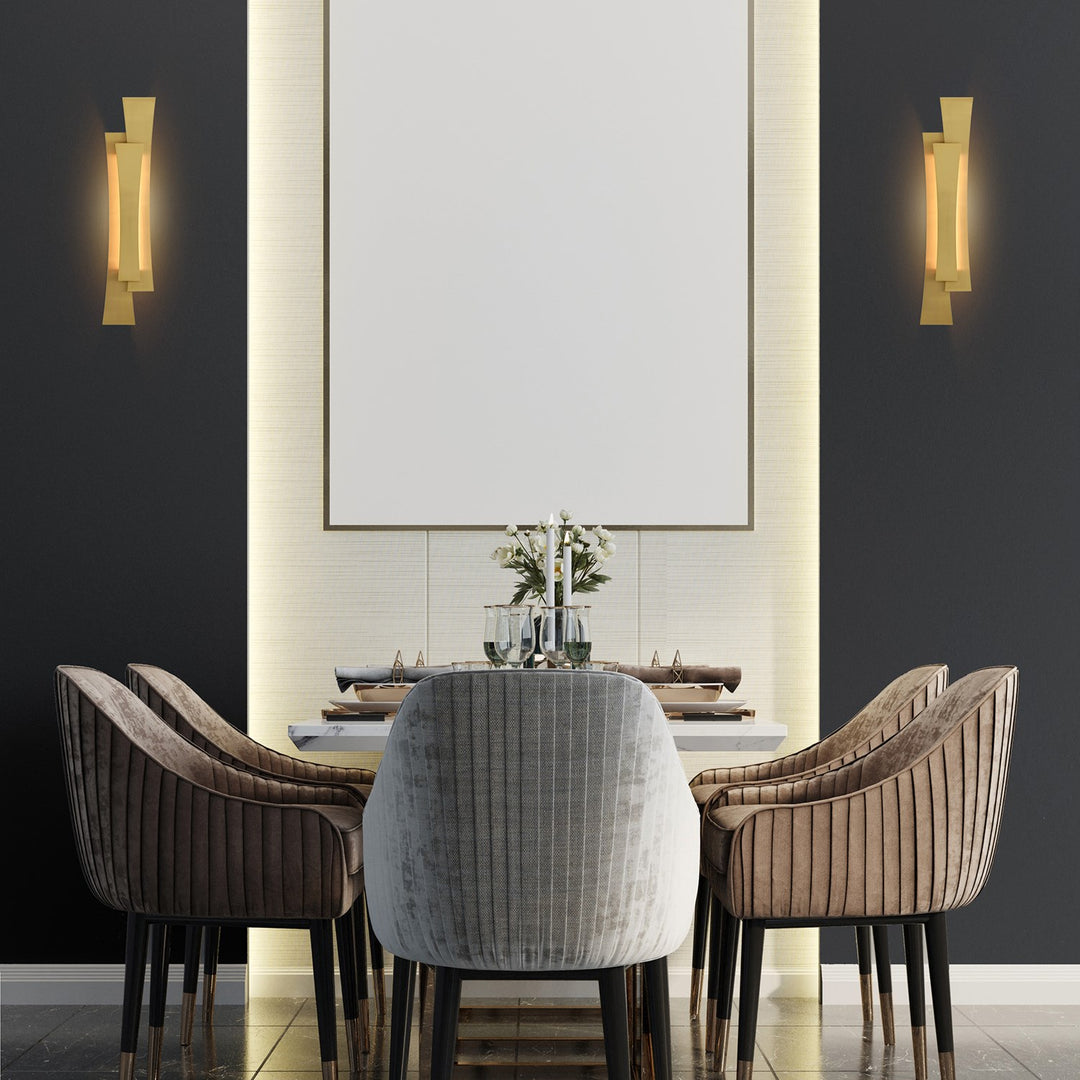 Integrated Led Brass Vanity Light