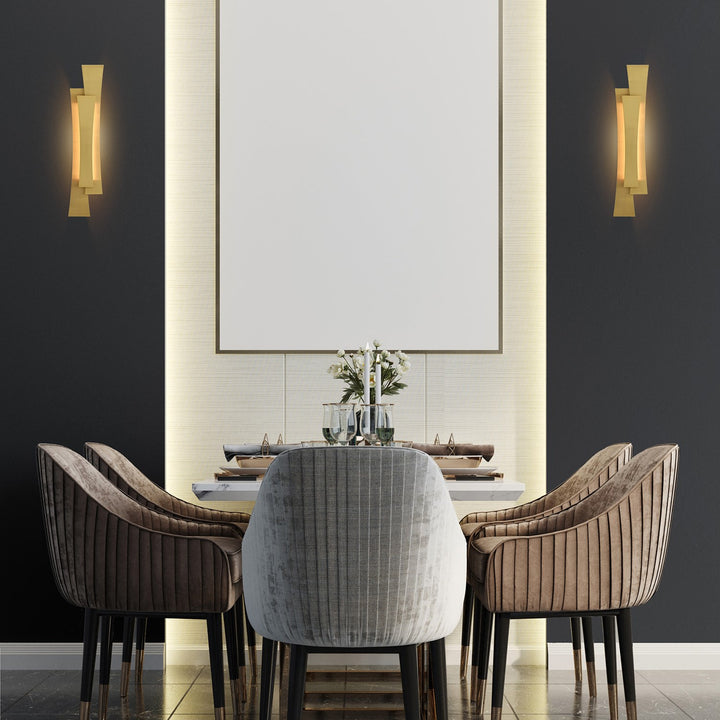 Integrated Led Brass Vanity Light