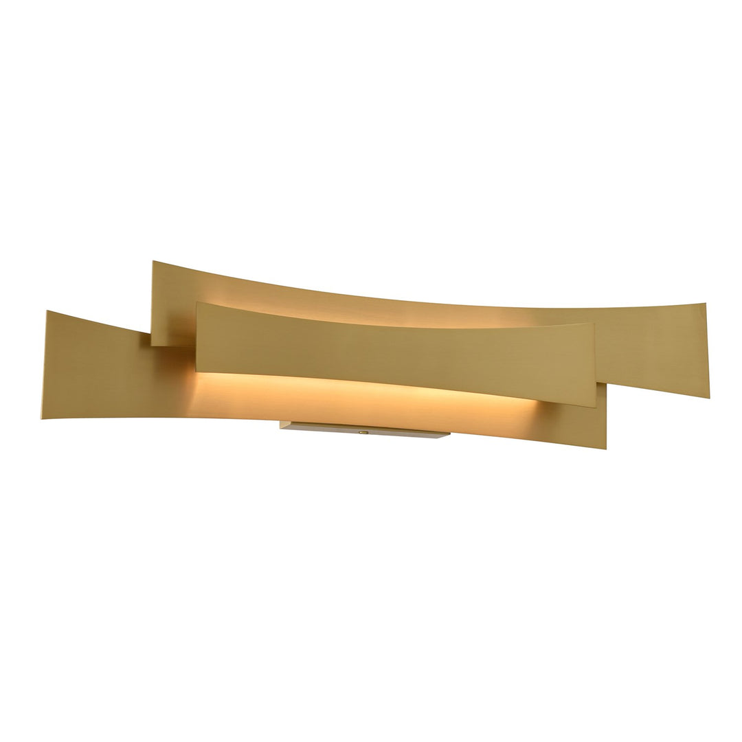Integrated Led Brass Vanity Light