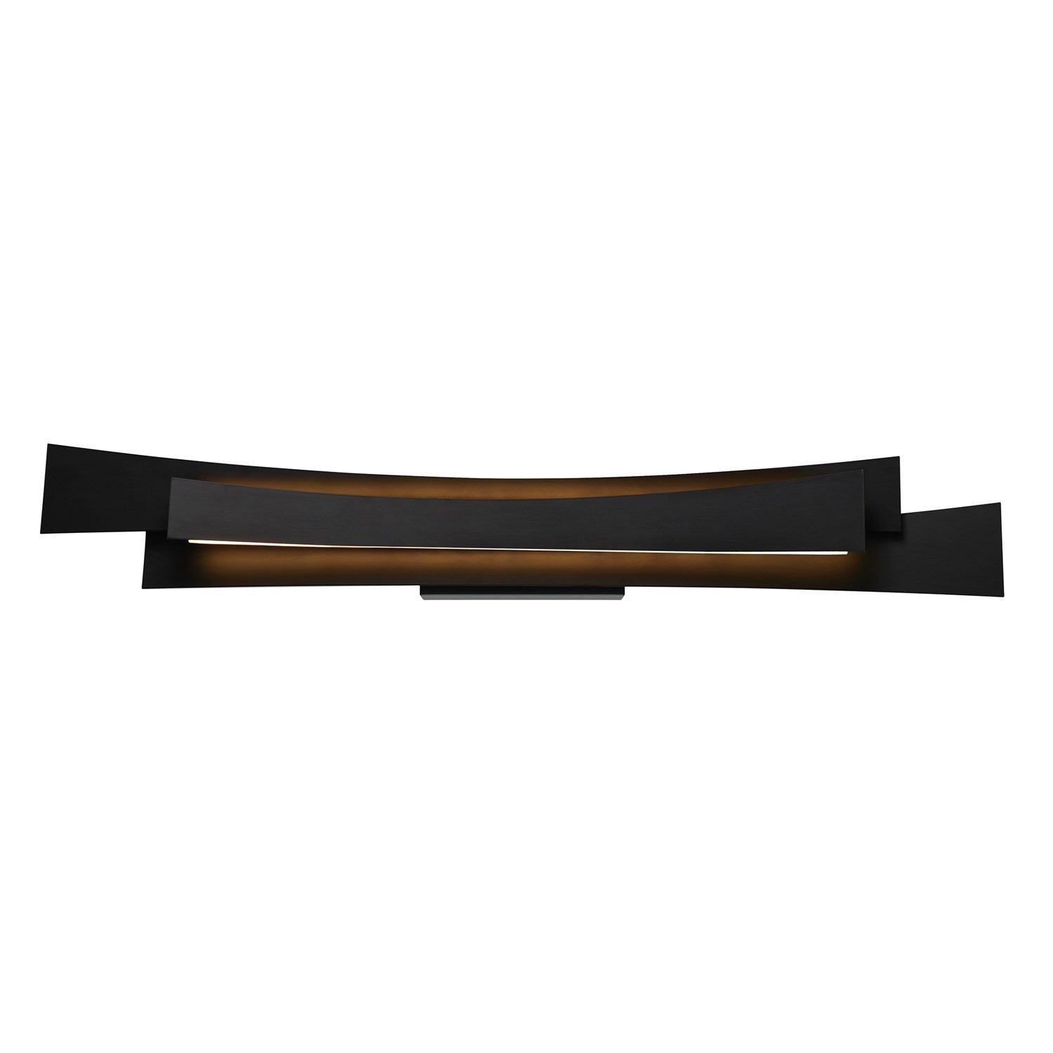 Integrated Led Black Vanity Light by CWI Lighting