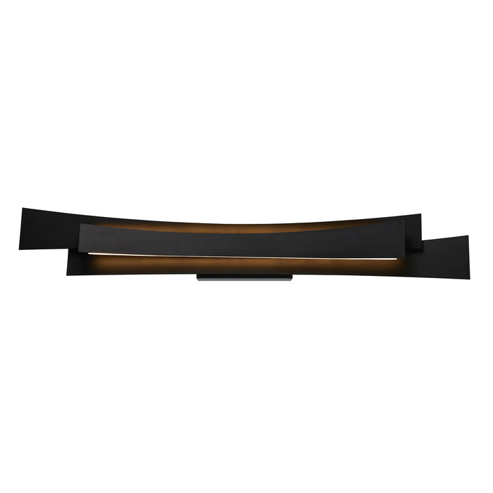 Integrated Led Black Vanity Light by CWI Lighting