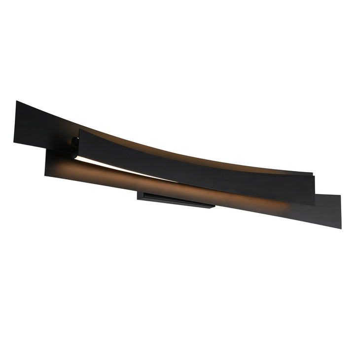 Integrated Led Black Vanity Light
