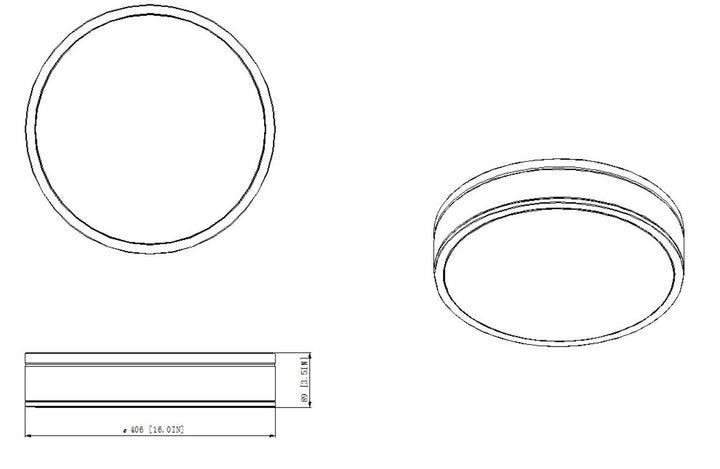 1 Light Flush Mount