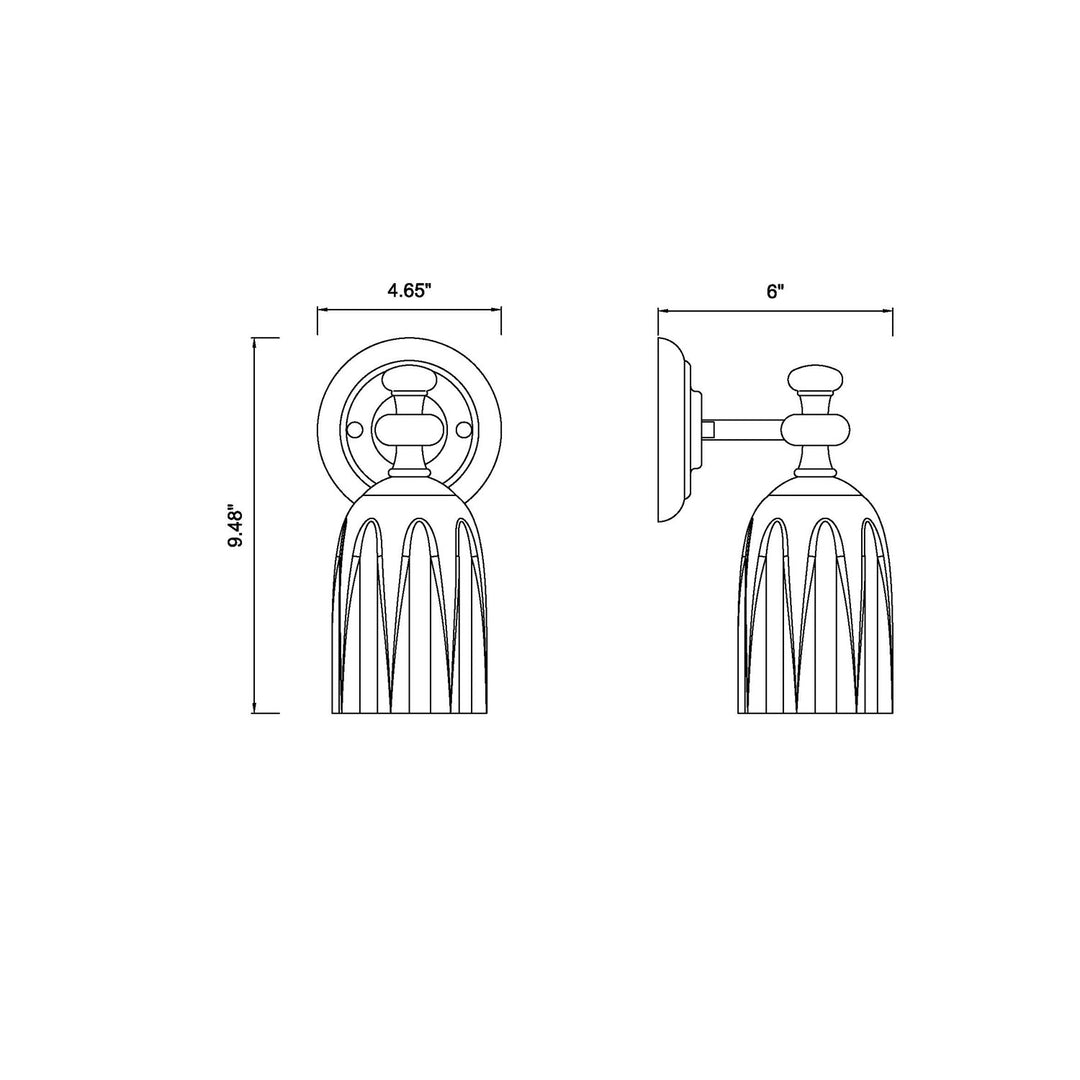 1 Light Wall Sconce