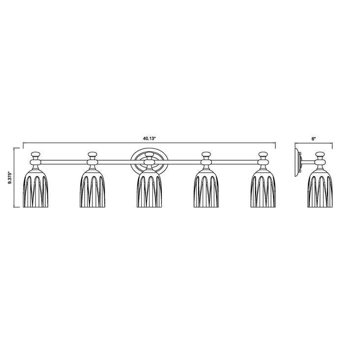 5 Light Vanity