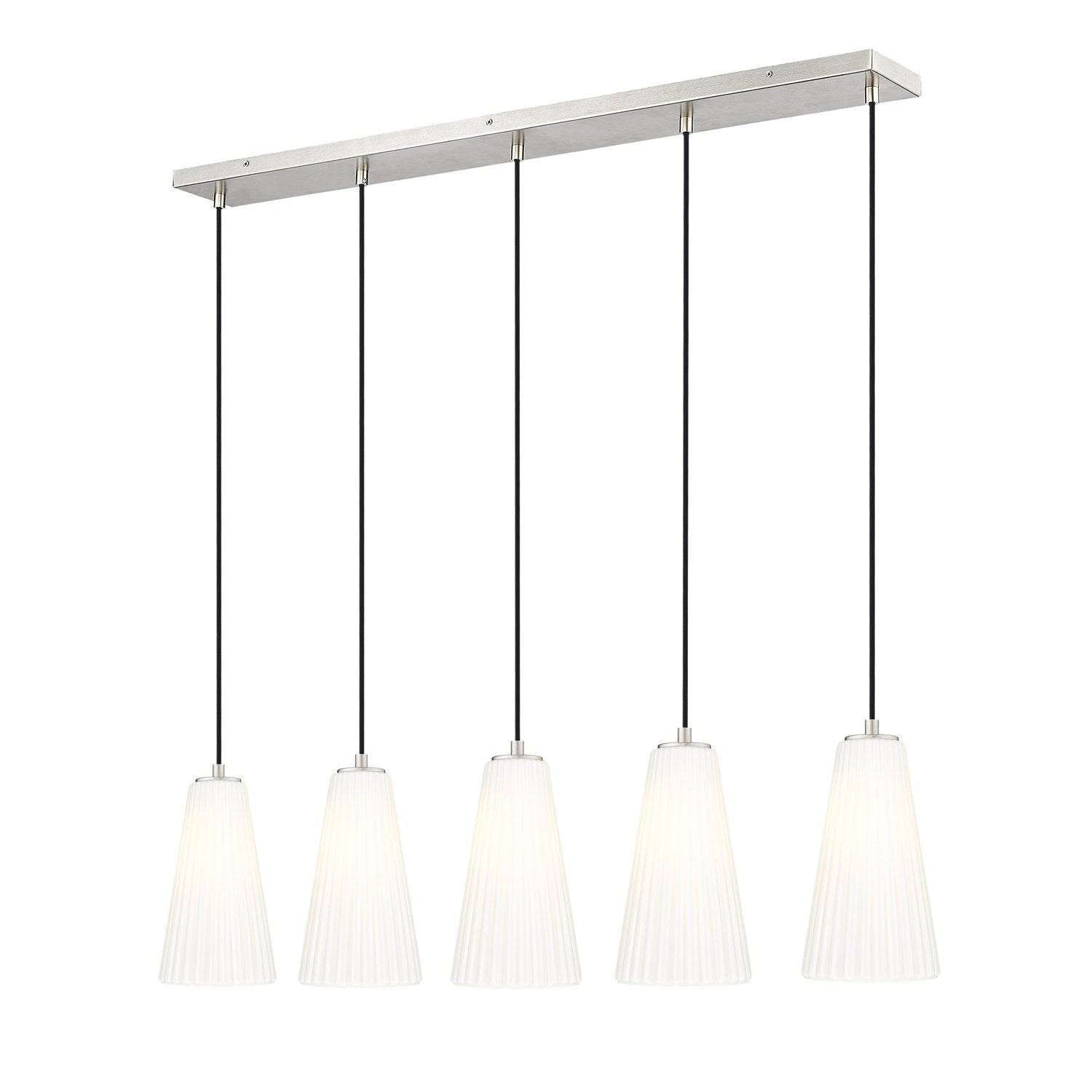 5 Light Linear Chandelier by Z-Lite