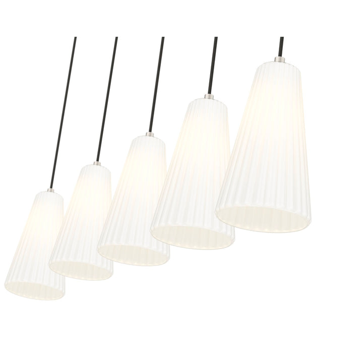 5 Light Linear Chandelier