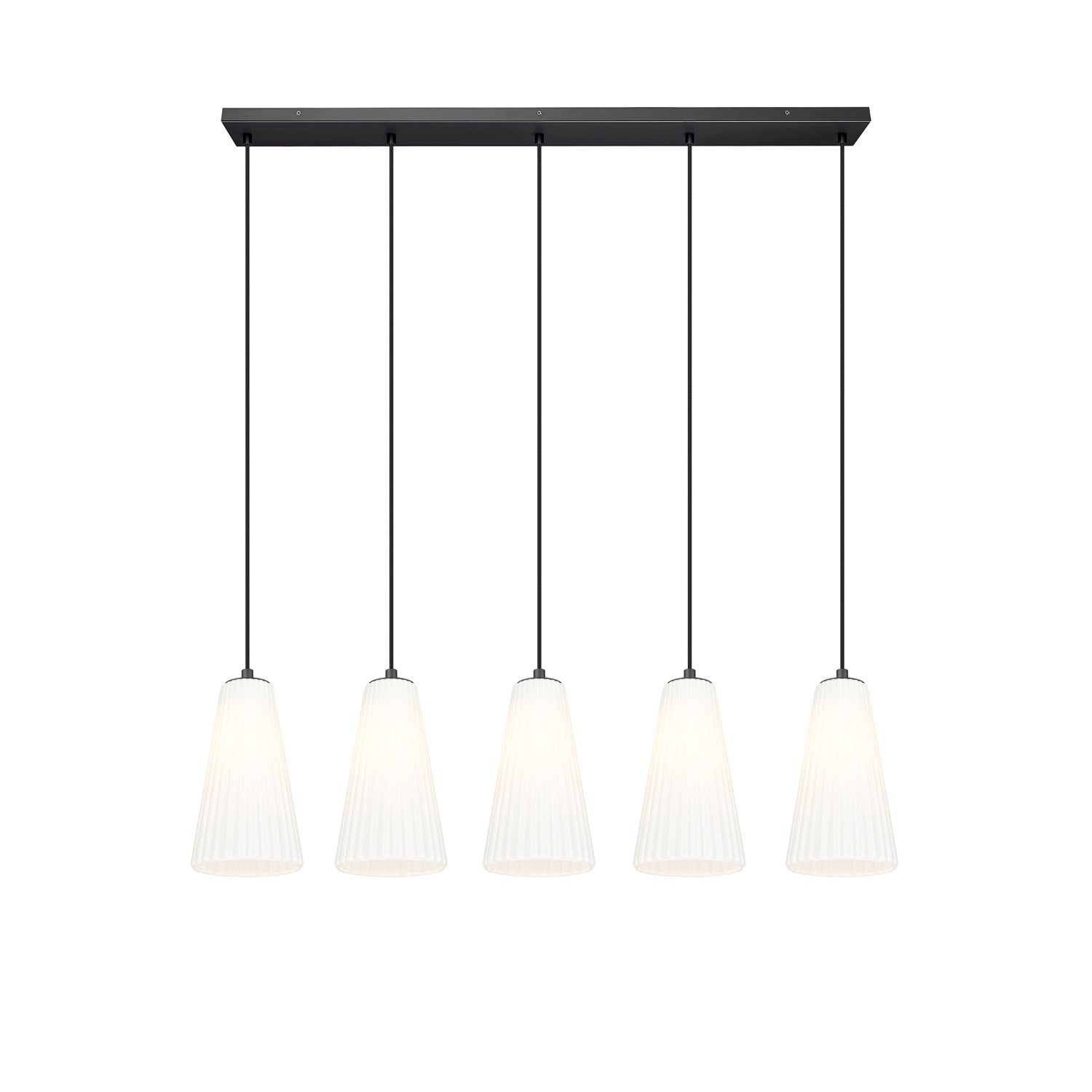 5 Light Linear Chandelier