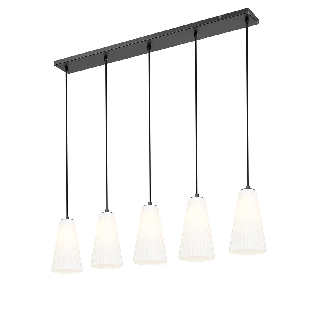 5 Light Linear Chandelier