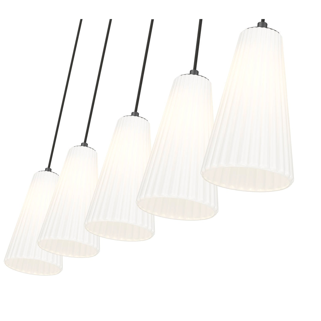 5 Light Linear Chandelier