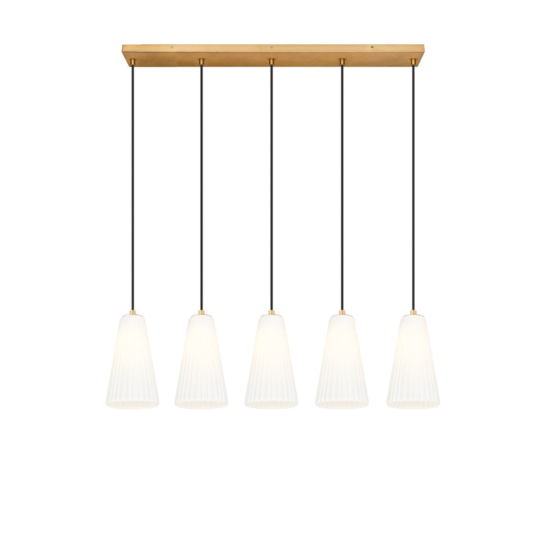 5 Light Linear Chandelier
