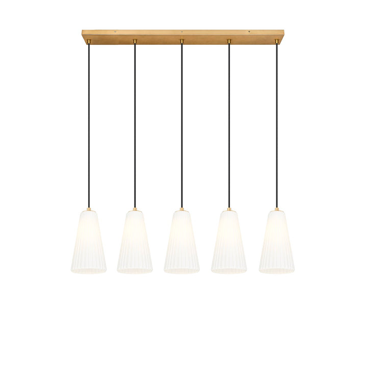 5 Light Linear Chandelier