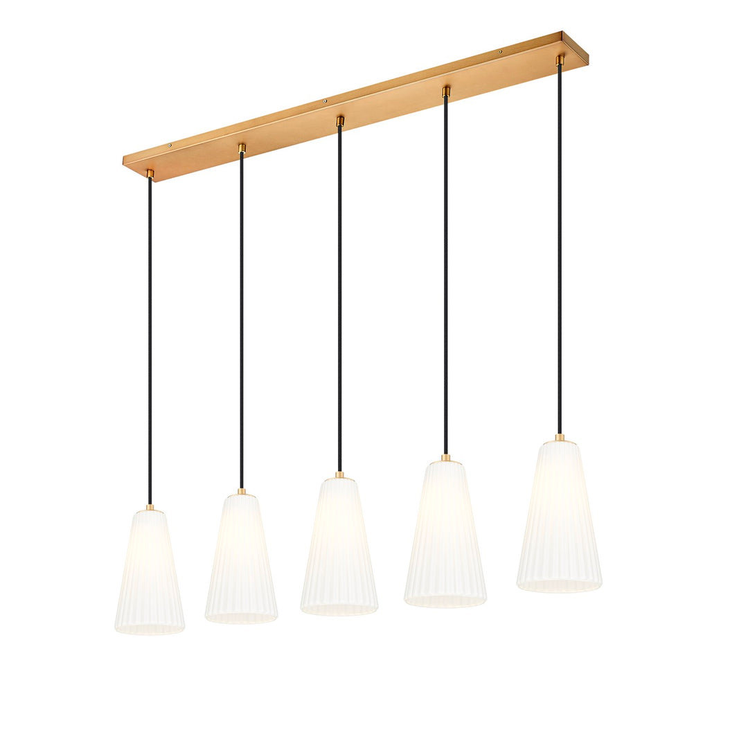 5 Light Linear Chandelier