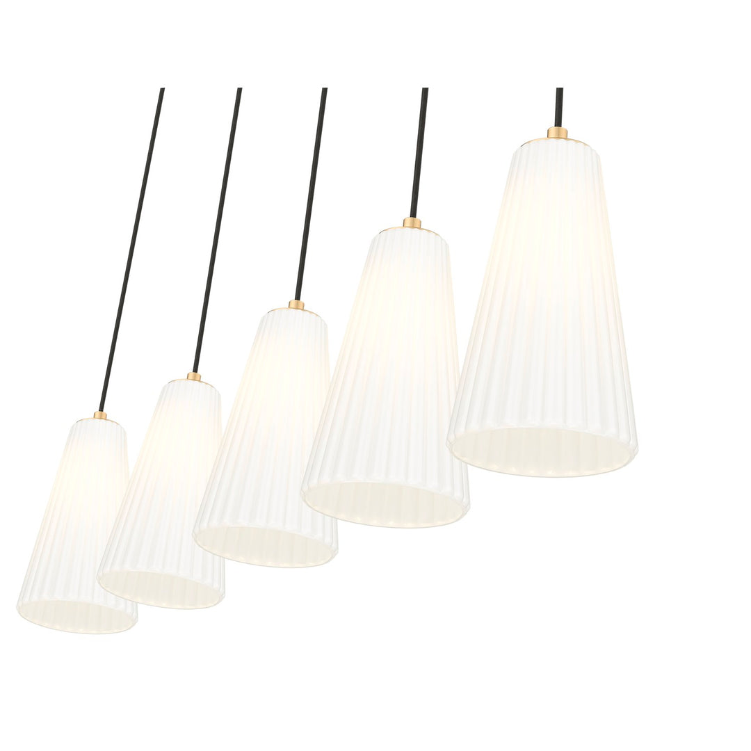 5 Light Linear Chandelier