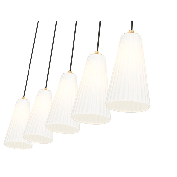 5 Light Linear Chandelier