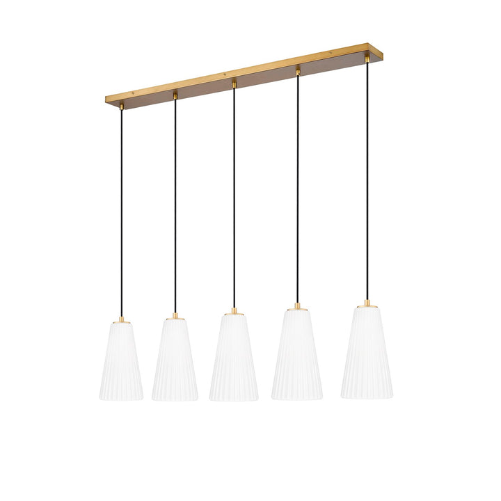 5 Light Linear Chandelier