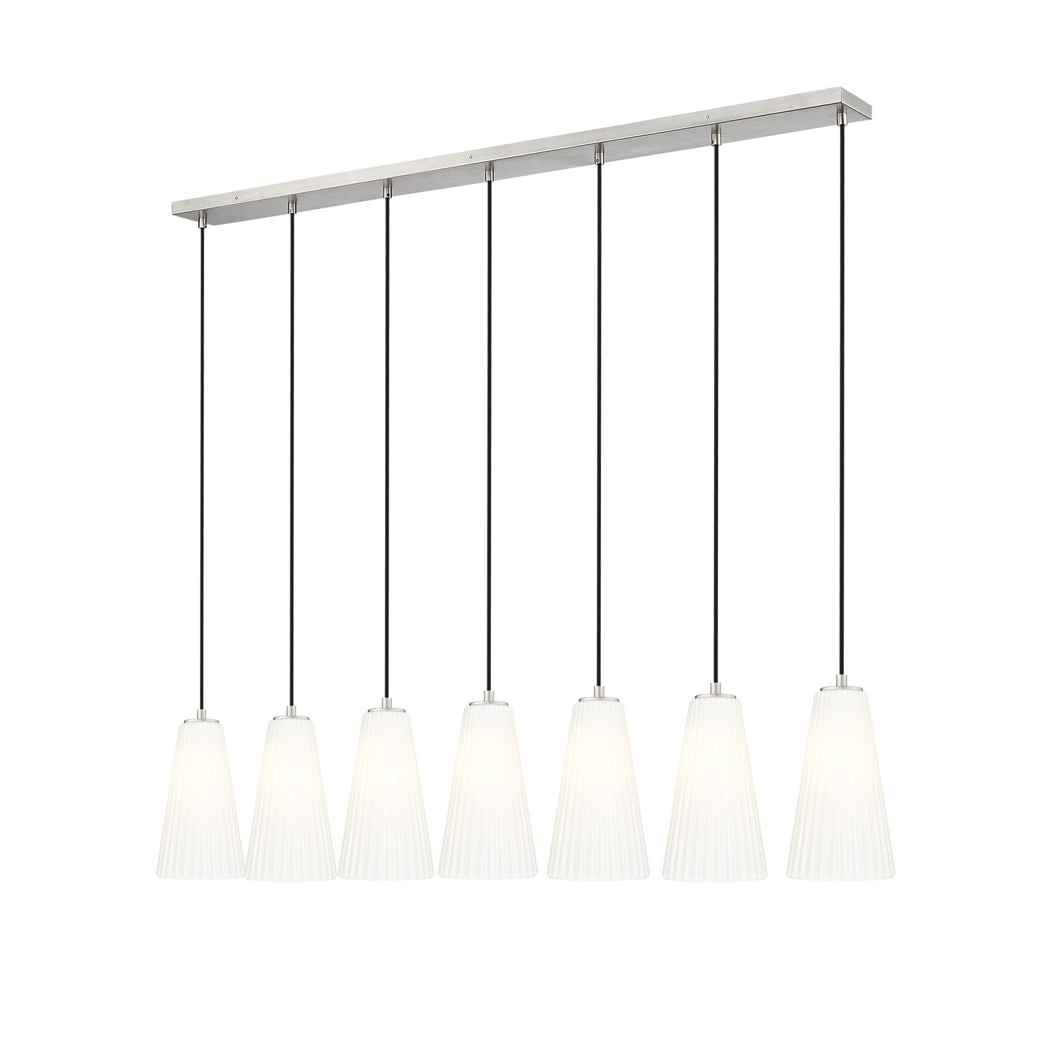 7 Light Linear Chandelier by Z-Lite