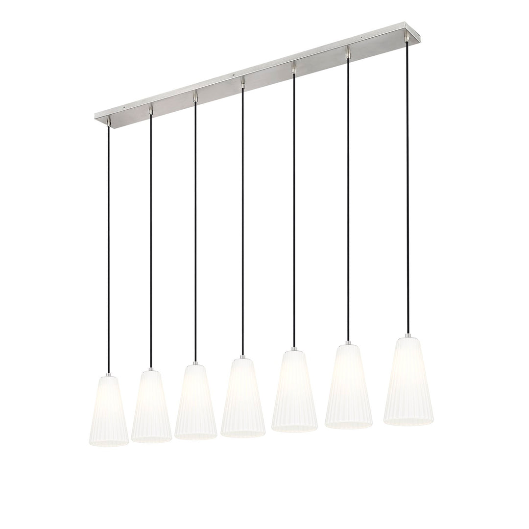 7 Light Linear Chandelier