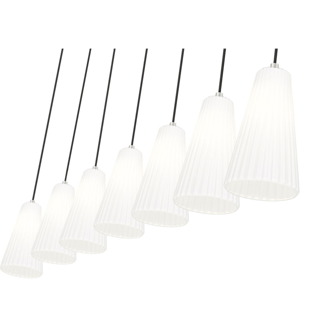 7 Light Linear Chandelier