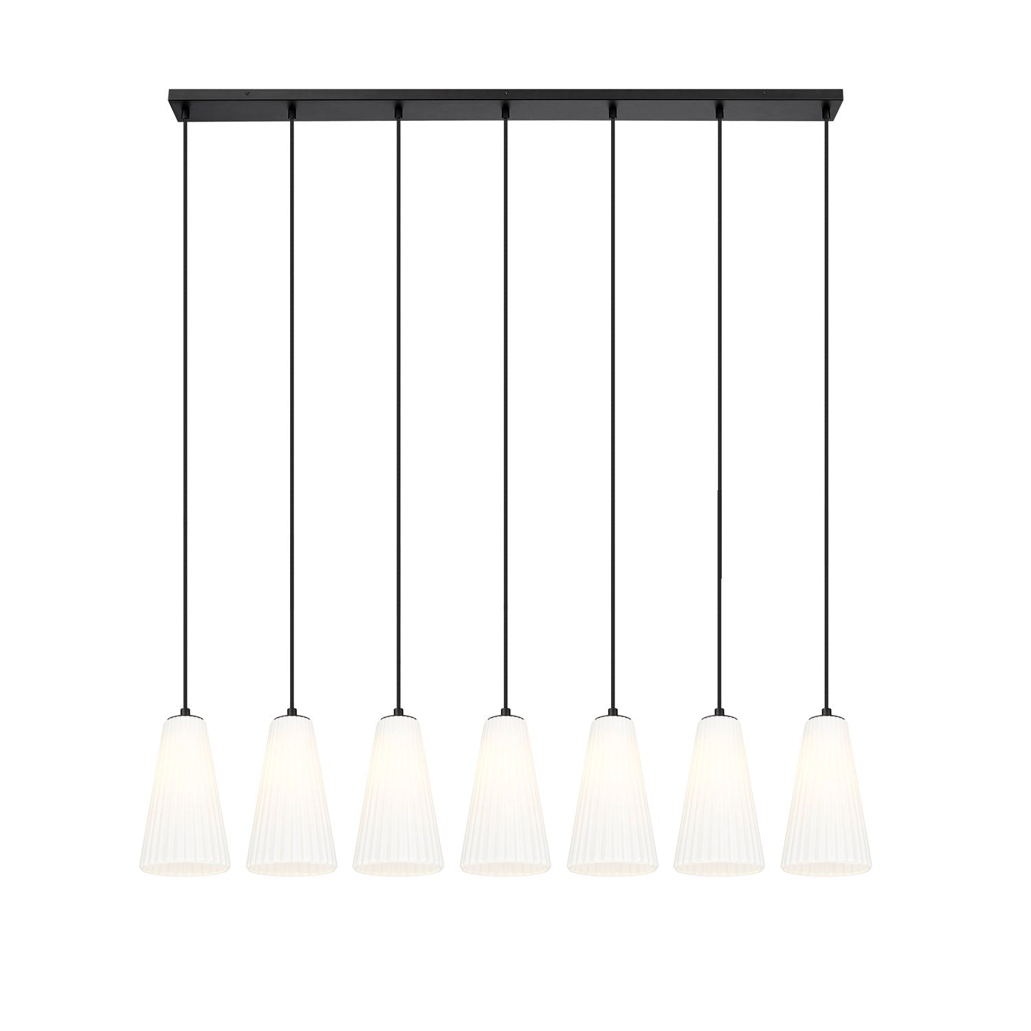 7 Light Linear Chandelier