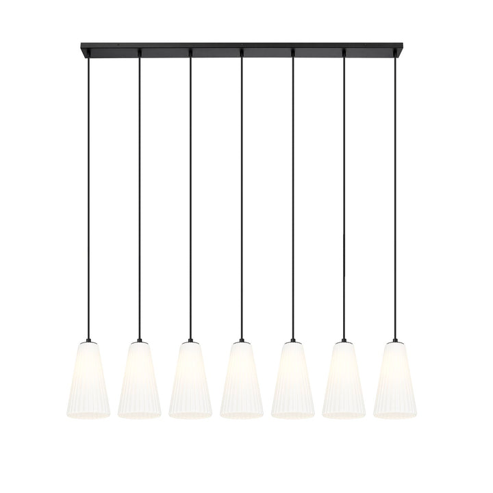 7 Light Linear Chandelier