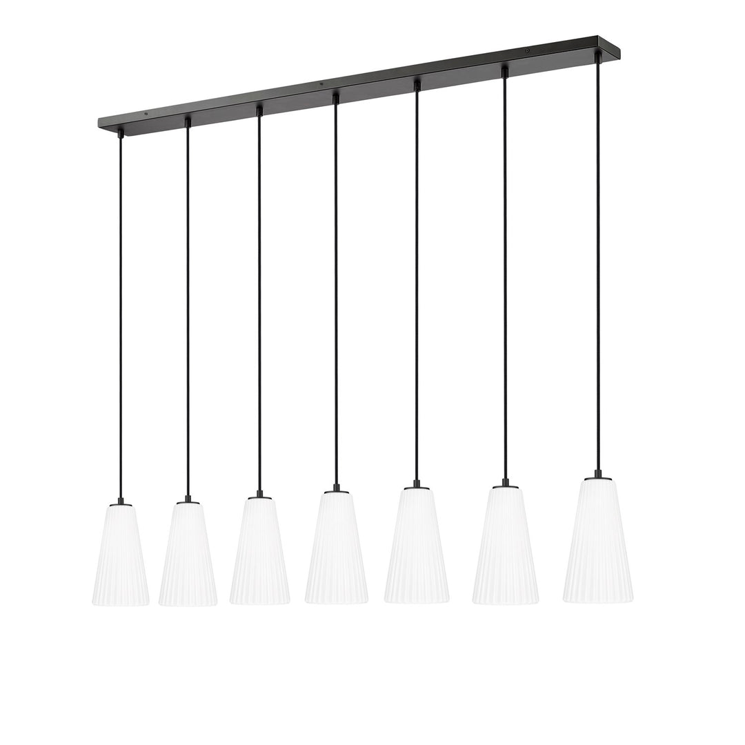 7 Light Linear Chandelier