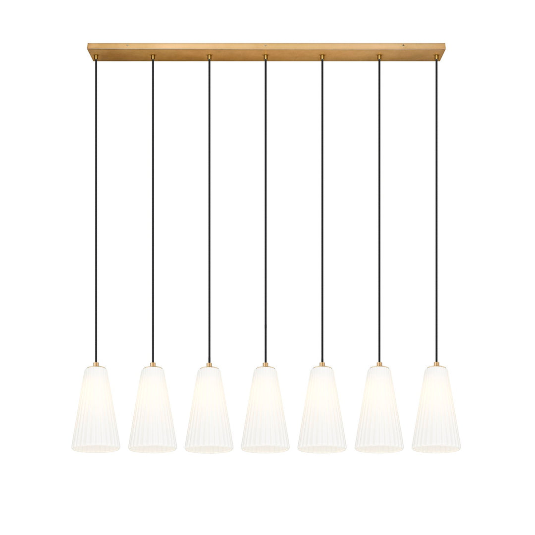 7 Light Linear Chandelier