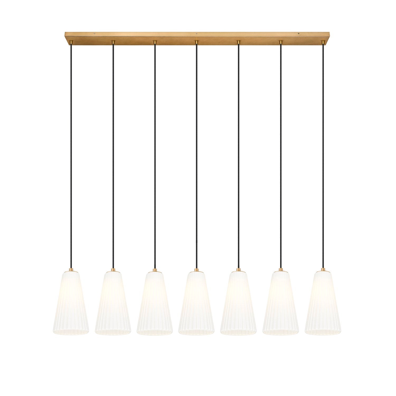 7 Light Linear Chandelier