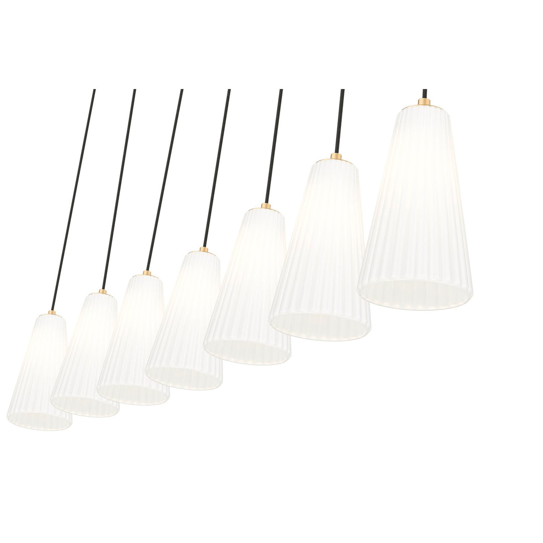 7 Light Linear Chandelier