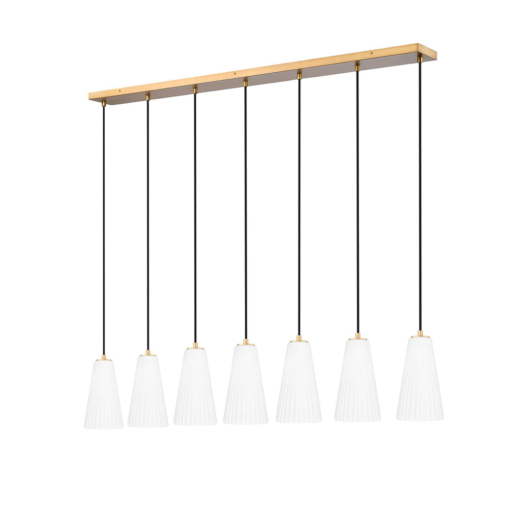7 Light Linear Chandelier