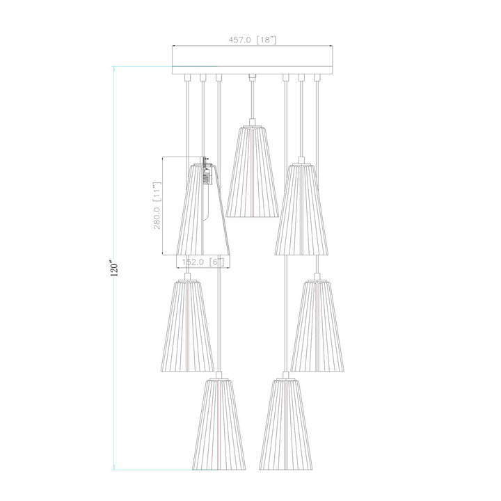 7 Light Chandelier
