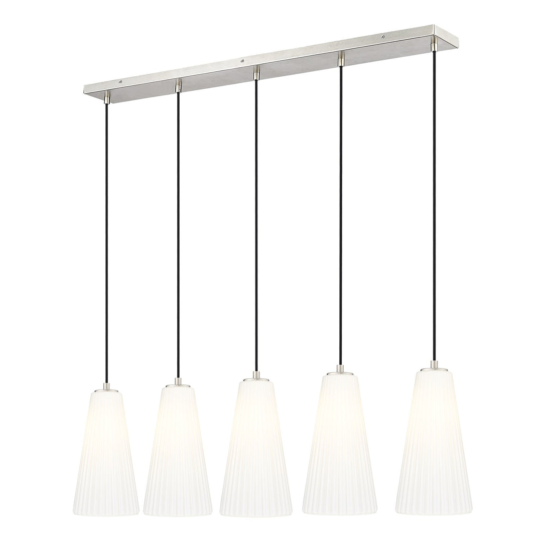 5 Light Linear Chandelier by Z-Lite